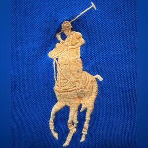 Polo Ralph Lauren Men’s Polo Shirt Size 2XLT Tall Navy Blue Big Pony Logo